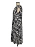 Chaps Print Gray Casual Dress Size S - photo 5