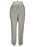Kasper Stripes Gray Casual Pants Size 12 - photo 1