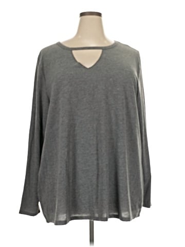 Lane Bryant Long Sleeve T-Shirt (view 1)