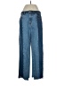 Future Collective 100% Cotton Color Block Blue Jeans Size 4 - photo 1