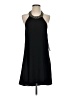 Aqua 100% Polyester Solid Black Cocktail Dress Size S - photo 1
