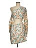 Superdown 100% Polyester Print Orange Cocktail Dress Size M - photo 1