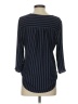 Alya Blue 3/4 Sleeve Blouse Size S - photo 2