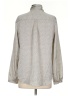 Adrianna Papell 100% Polyester Gray Long Sleeve Blouse Size S - photo 2