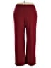 Alfani Solid Burgundy Casual Pants Size XXL - photo 1