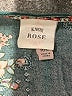 Knox Rose 100% Rayon Green Kimono Size M - photo 7