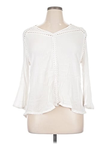 Hannah 3/4 Sleeve Blouse (view 1)