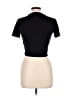 Zara Black Short Sleeve Turtleneck Size L - photo 2