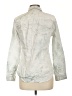 Assorted Brands Metallic Silver Long Sleeve Button-Down Shirt Size 10 - photo 2