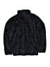 The North Face 100% Polyester Solid Black Snow Jacket Size 14 - photo 2