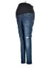 Gap - Maternity Solid Blue Jeans Size 28 waist - photo 1