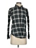 J.Crew Plaid Gray Long Sleeve Button-Down Shirt Size 2 - photo 1