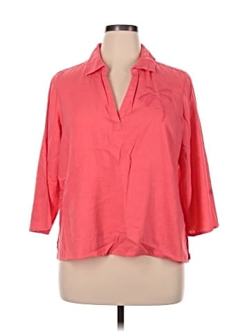 Calypso St. Barth 3/4 Sleeve Button-Down Shirt (view 1)