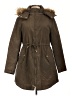 Guess 100% Polyamide Brown Coat Size L - photo 1