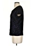 Carlisle 100% Polyester Stars Black Short Sleeve Top Size S - photo 5