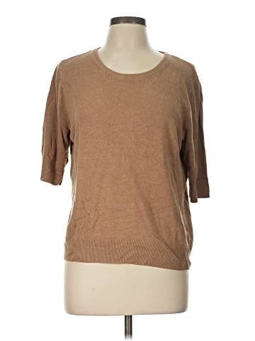 J.Crew Factory Store 3/4 Sleeve T-Shirt (view 1)