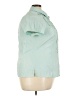Unique Spectrum Teal Short Sleeve Blouse Size 2X - photo 4