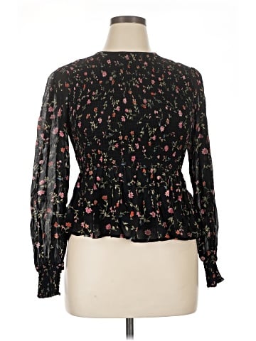 Ganni Long Sleeve Blouse (view 1)