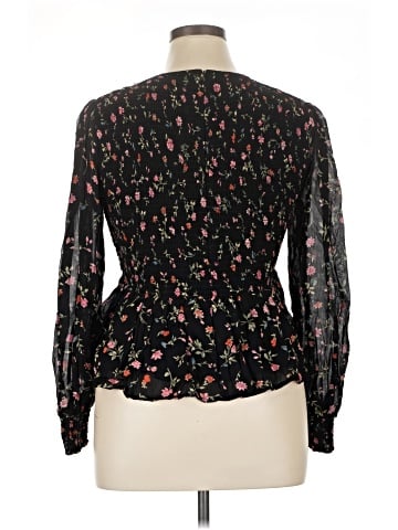 Ganni Long Sleeve Blouse (view 2)