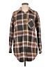Maurices 100% Polyester Brown Fleece Size S - photo 1