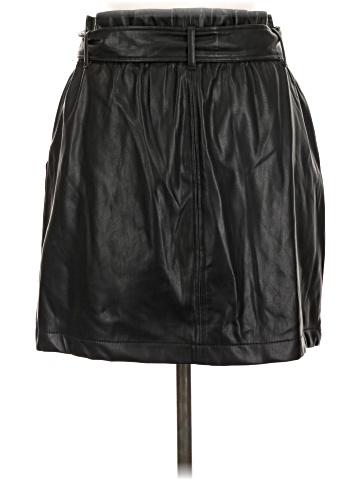Haute Monde Faux Leather Skirt (view 2)