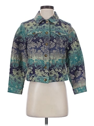Caribbean Joe Denim Jacket (view 1)