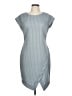 Attention Chevron-herringbone Gray Casual Dress Size L - photo 1