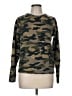 J.Crew 100% Cotton Camo Green Sweatshirt Size M - photo 1