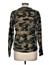 J.Crew 100% Cotton Camo Green Sweatshirt Size M - photo 2
