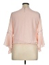 Iz Byer 100% Polyester Pink 3/4 Sleeve Blouse Size XL - photo 2