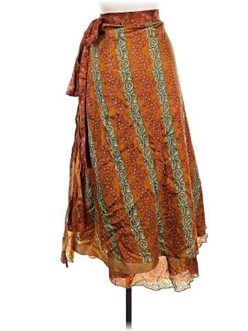 Wevez Silk Skirt (view 2)