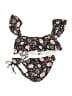 O'Neill Floral Black Two Piece Swimsuit Size S - photo 2