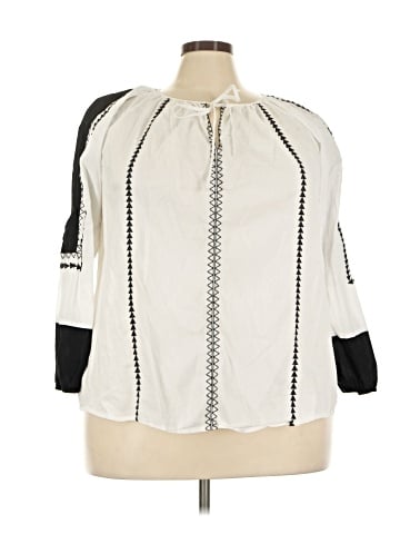 Lane Bryant 3/4 Sleeve Blouse (view 1)