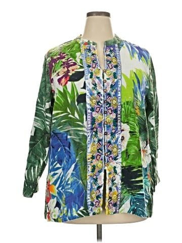 Soft Surroundings 3/4 Sleeve Blouse (view 1)