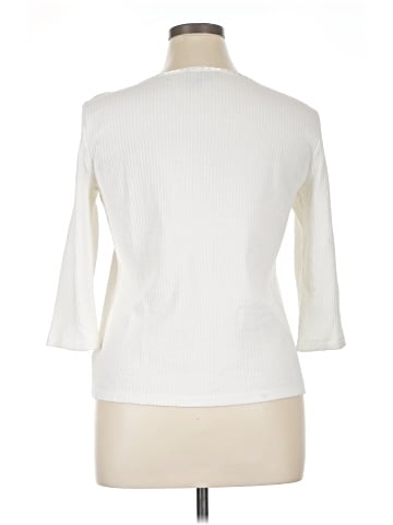Lauren by Ralph Lauren 3/4 Sleeve T-Shirt (view 2)