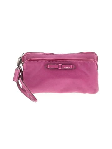 Coach Leather Wristlet (view 1)