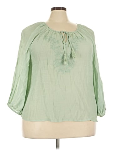 Zac & Rachel 3/4 Sleeve Blouse (view 1)