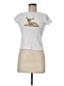 Subdued Print Ivory Short Sleeve T-Shirt Size M - photo 1