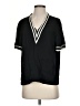 Rag & Bone Black Short Sleeve Blouse Size XS - photo 1