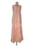 Theory Paisley Orange Casual Dress Size M - photo 1