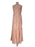 Theory Paisley Orange Casual Dress Size M - photo 2