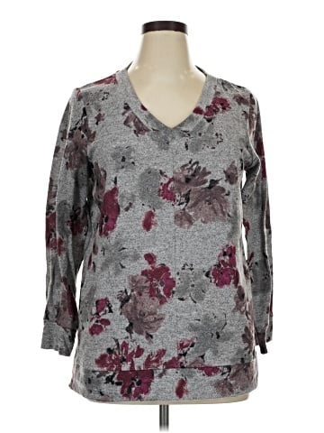 Ellen Tracy 3/4 Sleeve T-Shirt (view 1)
