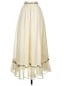 Shein 100% Polyester Ivory Formal Skirt Size 2 - photo 2