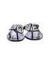 Mel Silver Flip Flops Size 8 - photo 2