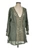 Venus 100% Cotton Green 3/4 Sleeve Blouse Size S - photo 1