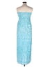 Escapada 100% Rayon Blue Casual Dress Size L - photo 2