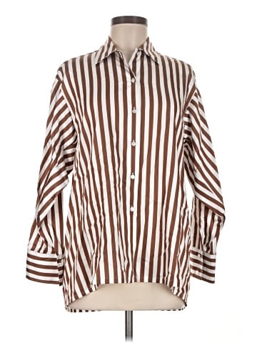 J. McLaughlin 3/4 Sleeve Button-Down Shirt (view 1)