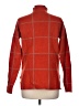 Max Studio Plaid Orange Turtleneck Sweater Size M - photo 2