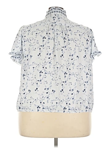 Max Studio Short Sleeve Blouse (view 2)