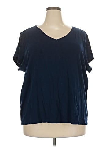 Liz Claiborne Short Sleeve Blouse (view 1)